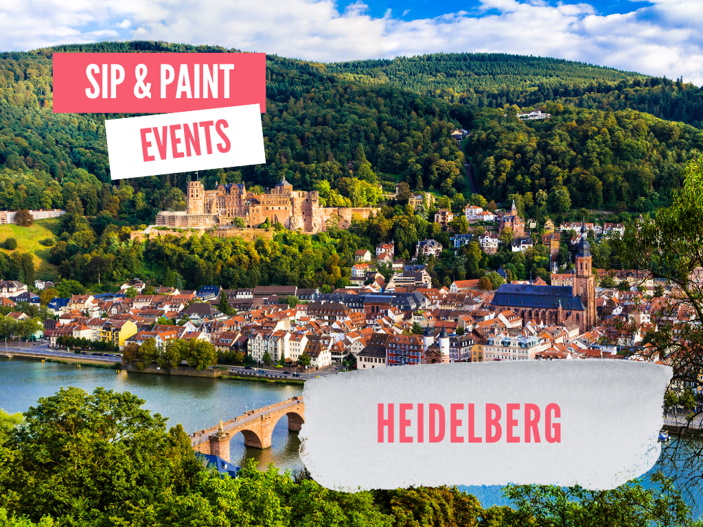 Bei Sip and Paint Heidelberg Events haben Groß und Klein sichtlich Spaß