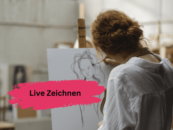 Live zeichnen als beliebtes Format für Marketing Events und Hochzeiten