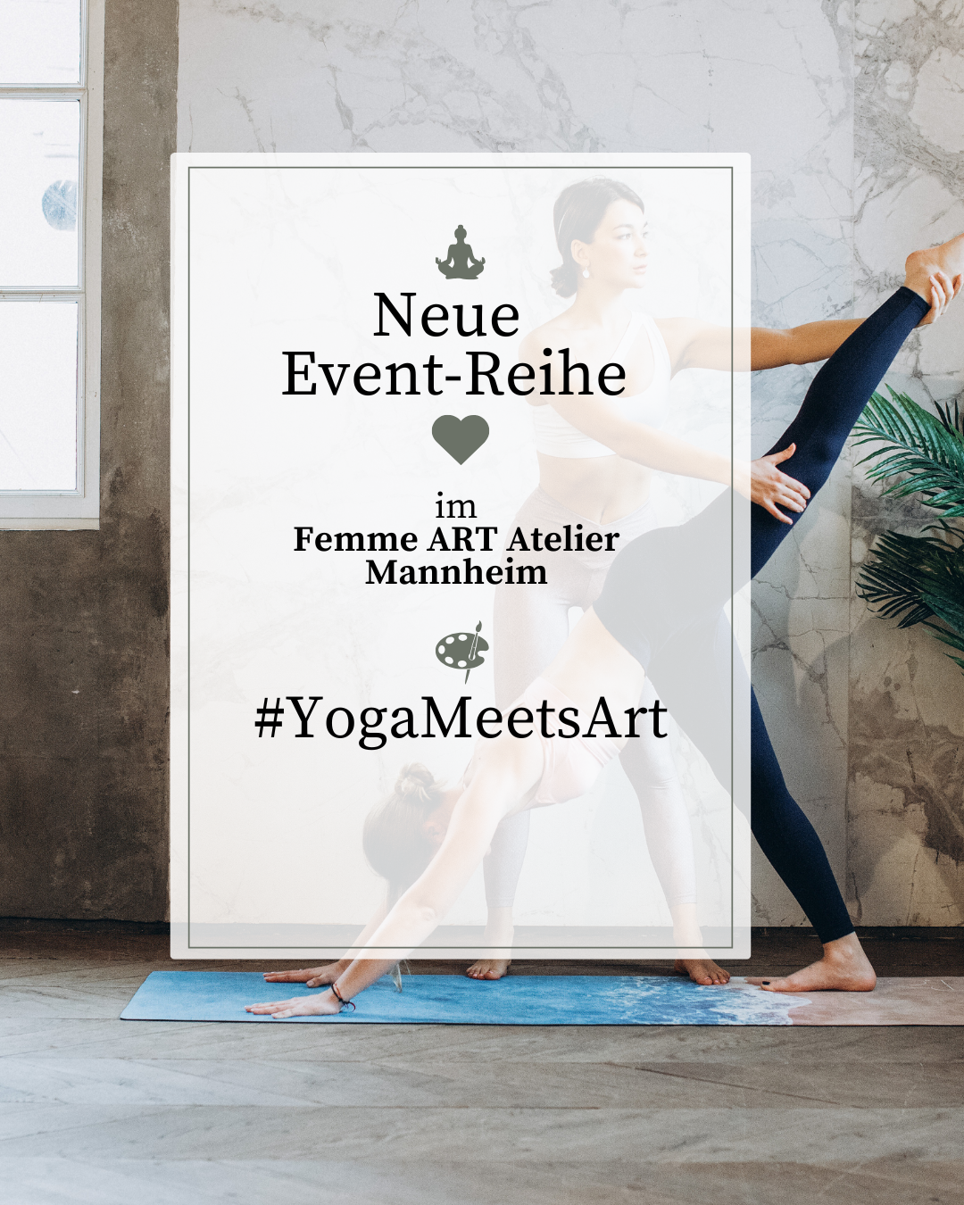 Yoga meets Art