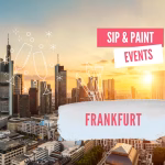 Frankfurt mit seiner Skyline als beliebtest Ziel für JGAs und vieles mehr - dort wird vor allem auch gerne nach Sip and Paint Frankfurt gesucht, um in der Stadt ein schönes Erlebnis zu feiern.