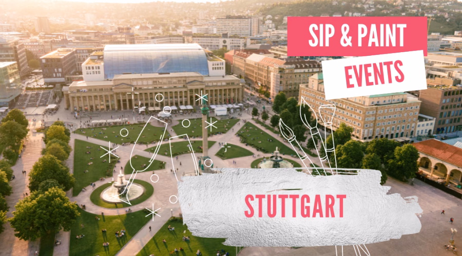 Sip and Paint Stuttgart: Die besten Ideen für JGA, Mädelsabend & Teamevents in Stuggi 🎨🍷