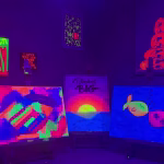 Bilder als Ergebnis vom Neon Painting Hamburg